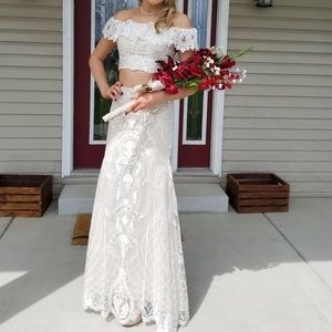 Elle Wilde lace dress sz 0